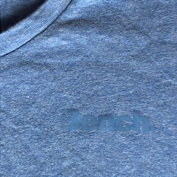 NWT Bench Blue Women’s T-Shirt with ruched sides sz L - Picture 8 of 9